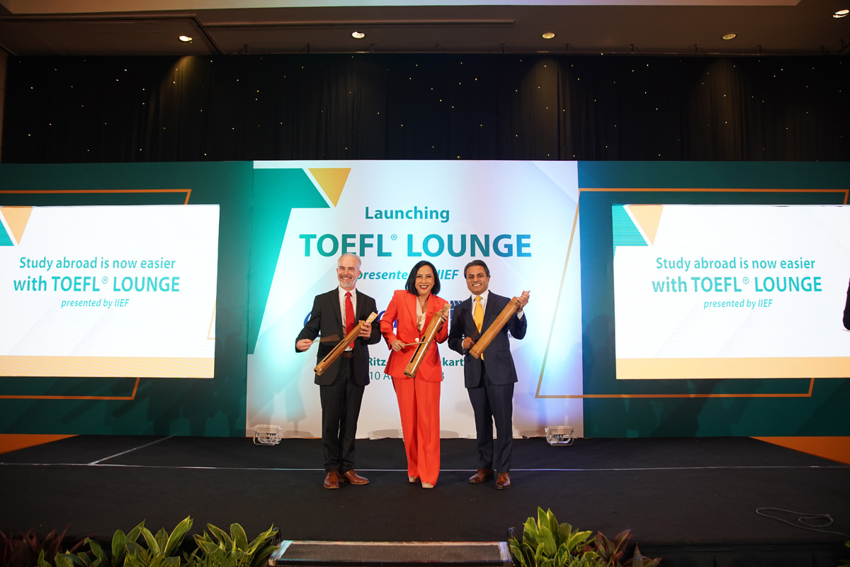Launching of TOEFL Lounge with ETS Representatives (Jakarta, 10 August 2023)